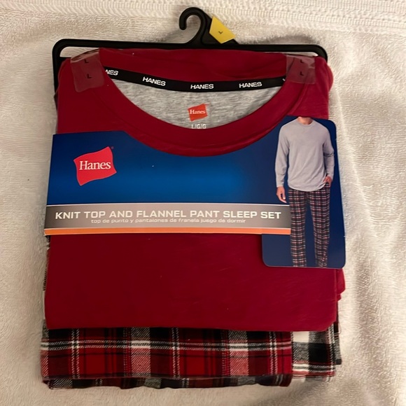 Hanes Mens Pajama Set NWT - Picture 3 of 7